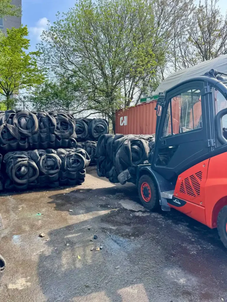 Baled Tire Used